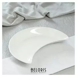 Блюдо "Дарунок", белое, 22 см