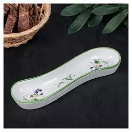 Блюдо для оливок/солений «Зелёный сад», 20х5х3,5 см