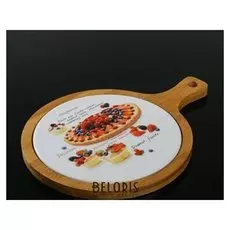 Блюдо для подачи 28х21х1,5см "Эстет. сладости"