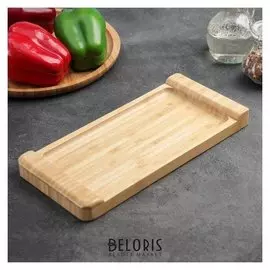 Блюдо для подачи «Бамбук», 28×13 см