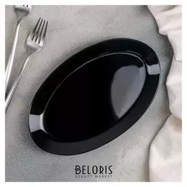 Блюдо овальное «Блэк», 24,5×15 см