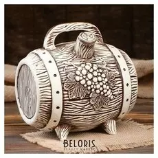 Бочонок для пива "Переносной" под шамот, 2,5 л