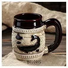 Бокал "Рыбацкий" под шамот 1 л, 1 сорт