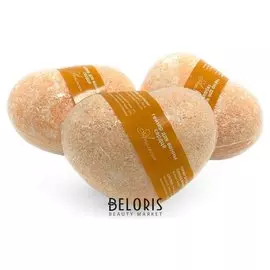 Бомбочка для ванн в форме сердца Апельсин