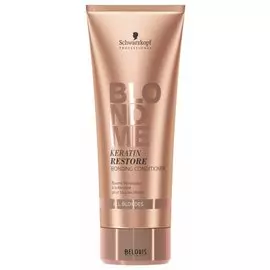 Бондинг-кондиционер кератиновое восстановление для волос блонд