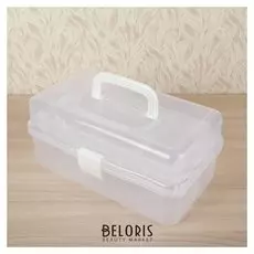 Бокс для хранения раздвижной, прозрачный