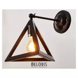 Бра 2403166/1 E27 40вт черный 25х30х30 см