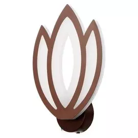 Бра 661327b/1 LED 19вт 4000к кофе 23х18х7 см