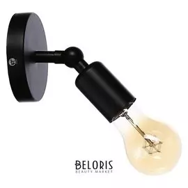 Бра"Миява" 1х40вт Е27 черный 9х10х13 см