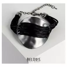 Браслет ассорти "Шаман" крупный диск