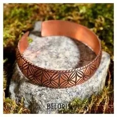 Браслет "Багульник" пластинчатый