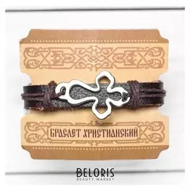 Браслет церковный "Крест сквозной"