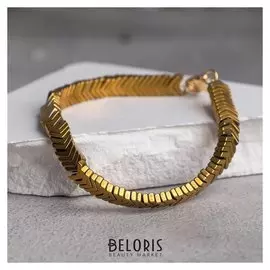 Браслет "Гематит" коса