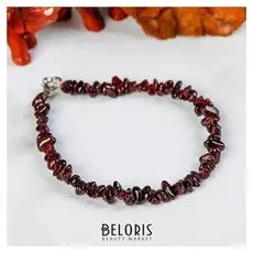 Браслет "Гранат" крошка