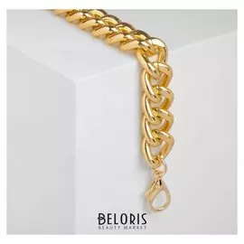 Браслет металл "Цепь" объёмная малая