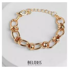 Браслет металл "Цепь" овалы