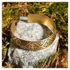 Браслет "Одолень трава" пластинчатый