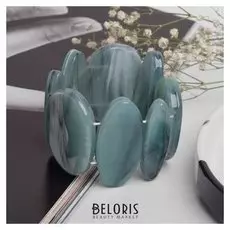 Браслет пластик "Этника" овалы