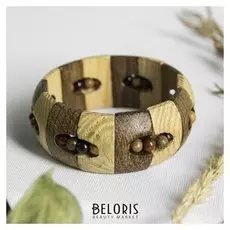 Браслет ручная работа, деревянный