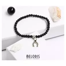 Браслет с подвеской шар №4 "Лава"