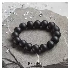 Браслет шар №12 "Шунгит"