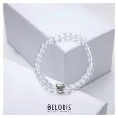 Браслет шар №6 "Хрусталь" с шармиком