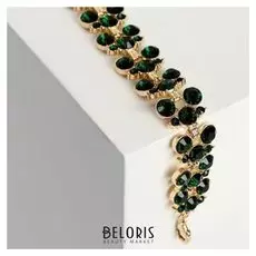 Браслет со стразами "Блеск глаз" дорожка