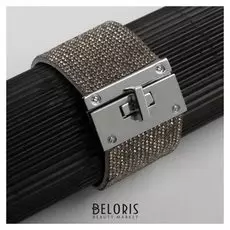 Браслет со стразами "Селебрити" толстая линия