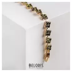 Браслет со стразами "Сияй" ромбики