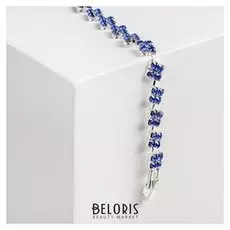 Браслет со стразами "Сияй" ромбики