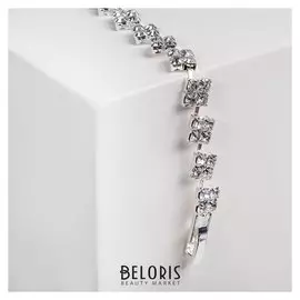 Браслет со стразами "Сияй" ромбики