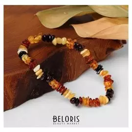 Браслет "Янтарь" крошка