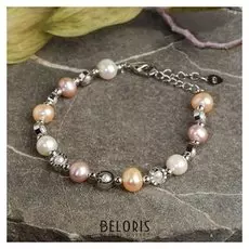 Браслет "Жемчуг" через кольцо