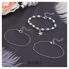 Браслет жемчуг "Романтик" звезда