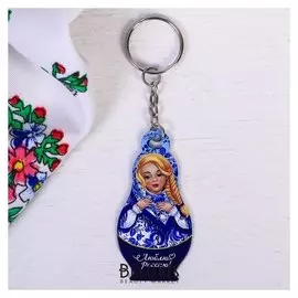 Брелок-матрёшка «Орнамент»
