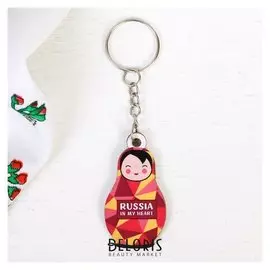 Брелок-матрёшка «Полигональная»