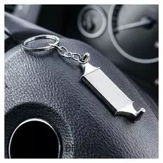 Брелок радиатор, хром, металл