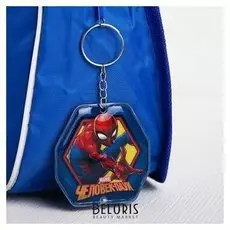 Брелок с фонариком "Самый крутой!", человек-паук