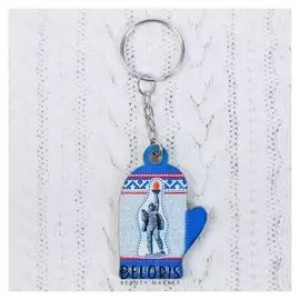 Брелок в форме варежки «Нижневартовск»