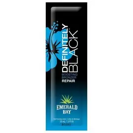 Definitely black Темный загар с бронзатором (Объем 15 мл)