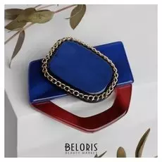 Брошь "Абстракция" геом, цветная в золоте