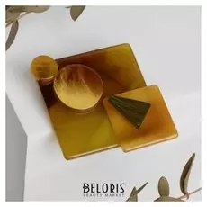 Брошь "Абстракция" геометрия, цвет коричневый