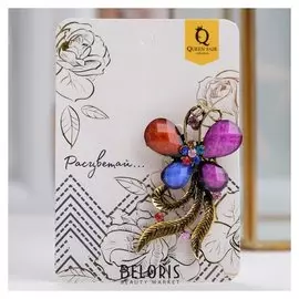 Брошь "Бабочка в танце"