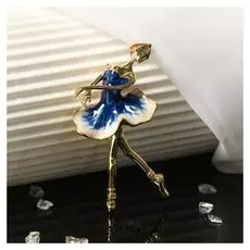 Брошь "Балерина" лёгкость