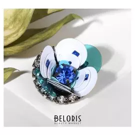 Брошь "Цветок" круглый