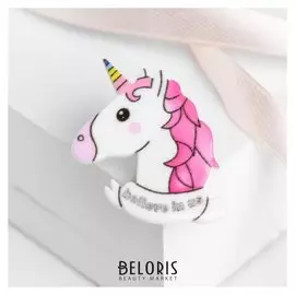 Брошь "Единорог"