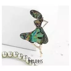 Брошь "Галиотис" леди, в розовом золоте