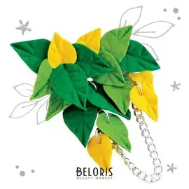 Брошь из полимерной глины своими руками «Листья». набор для творчества