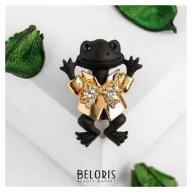 Брошь "Лягушонок"