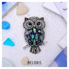 Брошь-подвеска "Галиотис" филин ночной